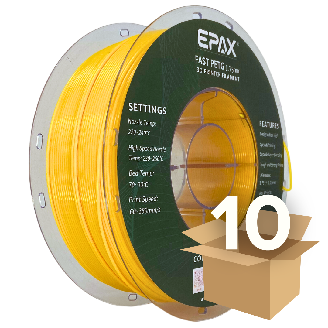 Wholesale case 10 spools of EPAX Fast PETG 3D Printer High Speed Fi