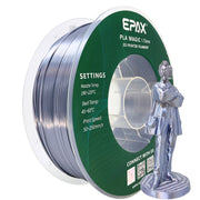 EPAX Magic Silk PLA 3D Printer Filament Bi-Colors/Tri-Colors, 1.75mm 1KG (2.2LB)