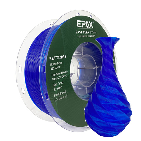 EPAX Fast PLA+ Filament Regular Colors, 1.75mm 1KG (2.2LB)