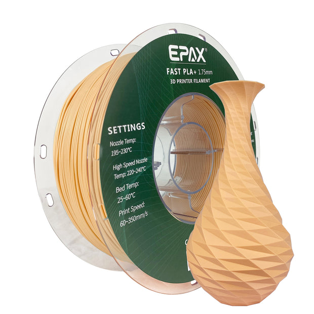 EPAX Fast PLA+ Filament Regular Colors, 1.75mm 1KG (2.2LB)