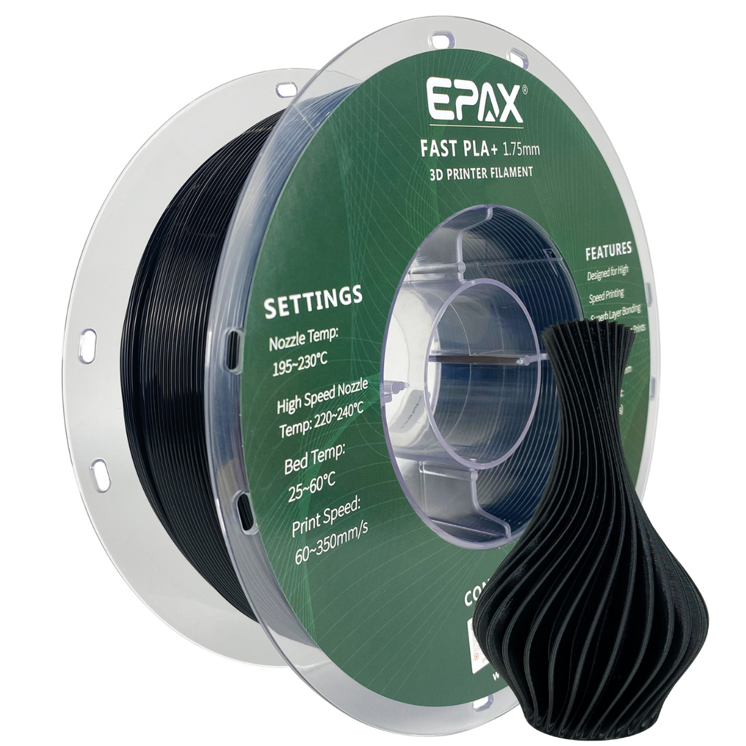 EPAX Fast PLA+ 3D Printer High Speed Filament, 1.75mm 1KG (2.2LB) – EPAX 3D