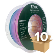 Wholesale case -- 10 spools of EPAX Fast PLA+ 3D Printer High Speed Filament, 1.75mm 1KG