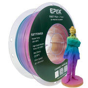 EPAX Fast PLA+ Filament Regular Colors, 1.75mm 1KG (2.2LB)