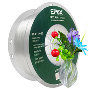 EPAX Fast PLA+ Filament Regular Colors, 1.75mm 1KG (2.2LB)