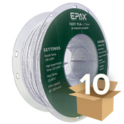 Wholesale case -- 10 spools of EPAX Fast PLA+ 3D Printer High Speed Filament, 1.75mm 1KG