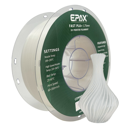 EPAX Fast PLA+ Filament Regular Colors, 1.75mm 1KG (2.2LB)