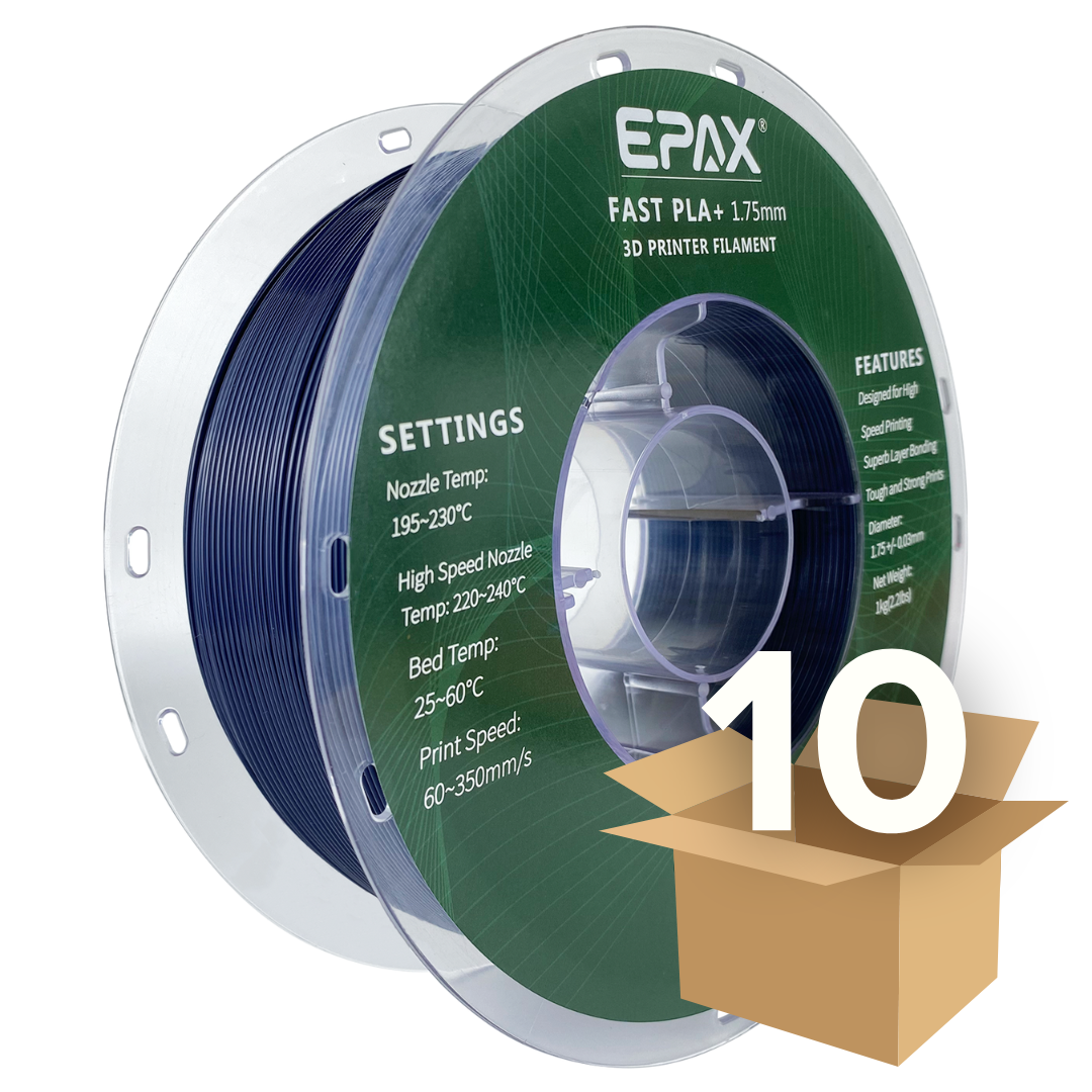 Wholesale case -- 10 spools of EPAX Fast PLA+ 3D Printer High