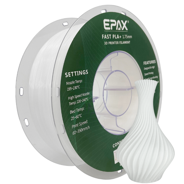 Epax EPAX Fast PLA+ Filament Regular Colors, 1.75mm 1KG (2.2LB) – EPAX 3D