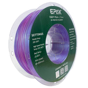 EPAX Fast PLA+ 3D Printer High Speed Filament, 1.75mm 1KG (2.2LB)