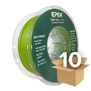 Wholesale case -- 10 spools of EPAX Fast PLA+ 3D Printer High Speed Filament, 1.75mm 1KG