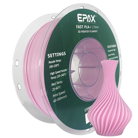 EPAX Fast PLA+ Filament Regular Colors, 1.75mm 1KG (2.2LB)