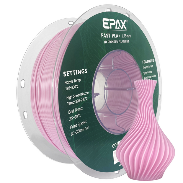 Epax EPAX Fast PLA+ Filament Regular Colors, 1.75mm 1KG (2.2LB) – EPAX 3D