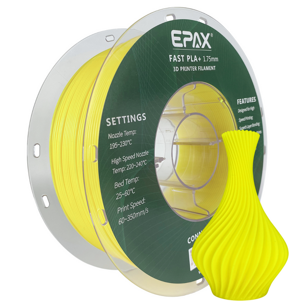 Epax EPAX Fast PLA+ Filament Regular Colors, 1.75mm 1KG (2.2LB) – EPAX 3D