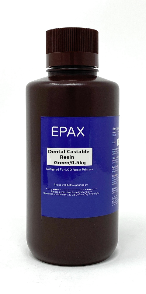 EPAX Dental Castable Resin, 405nm 500g