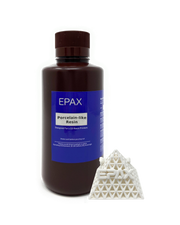 EPAX Porcelain-Like Resin for LCD 3D Printers, UV 405nm Color - White - New Release!
